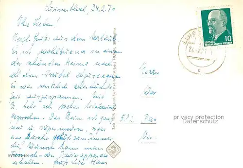 AK / Ansichtskarte Luisenthal FDGB Erholungsheim Adolf Deter Ohrtalsperre  Luisenthal