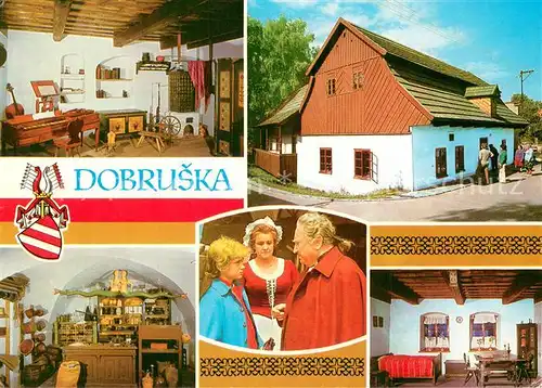 AK / Ansichtskarte Dobruska_Gutenfeld_CZ Predlohou pro romanoveho hrdinu byl dobrussky kupec buditel hudebni skladatel a satirik Cast romanu byla zfilmovana jako televizni serial Zachovany rodny domek je zpristupnen 