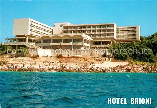 AK / Ansichtskarte Pula_Pola_Croatia Hotel Brioni 