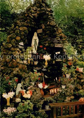 AK / Ansichtskarte Manderscheid_Eifel Lourdesgrotte Manderscheid Eifel