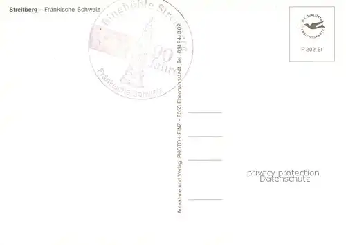 AK / Ansichtskarte Streitberg_Oberfranken Teilansichten Panorama Die Streitburg Streitberg Oberfranken