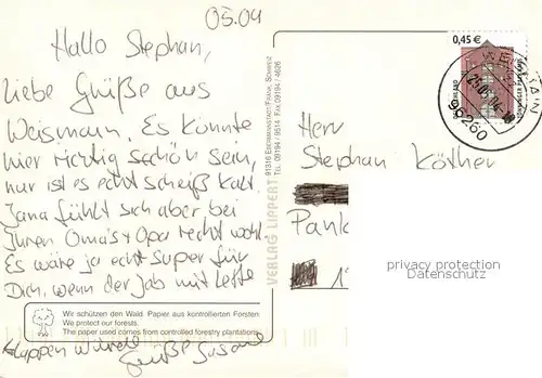 AK / Ansichtskarte Weismain Panorama Schloss Turm Stadttor Weismain