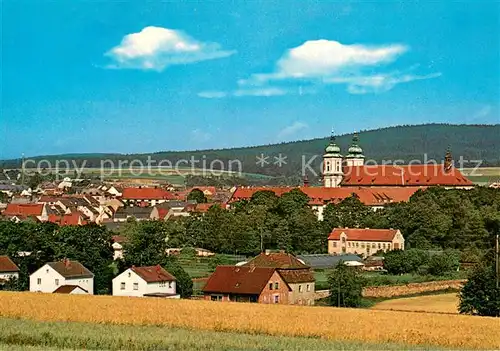 AK / Ansichtskarte Waldsassen Panorama Basilika Waldsassen