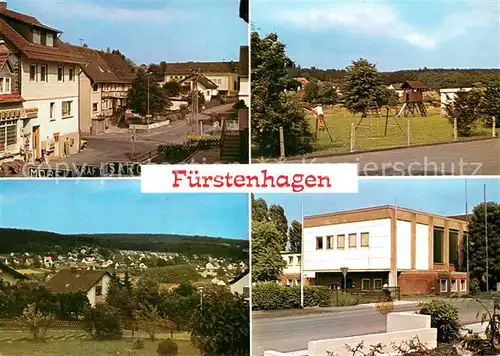 AK / Ansichtskarte Fuerstenhagen_Hessen Teilansichten Spielplatz Panorama Fuerstenhagen_Hessen