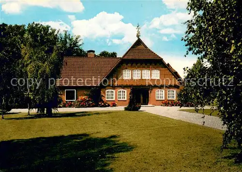 AK / Ansichtskarte Edewecht Gutshaus Park Edewecht