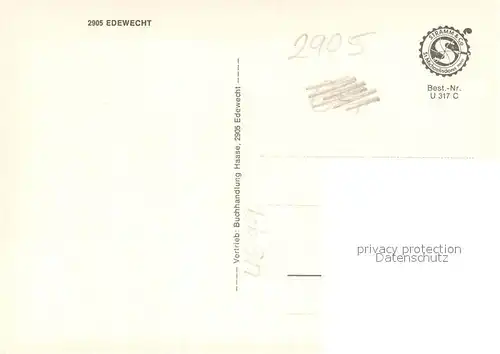 AK / Ansichtskarte Edewecht Gutshaus Park Edewecht