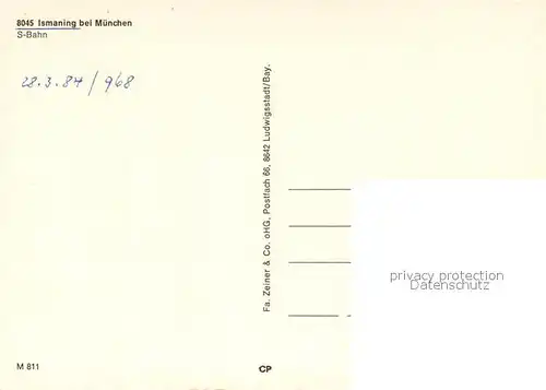 AK / Ansichtskarte Ismaning Kirche Hotel Strassenpartie Ismaning