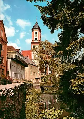 AK / Ansichtskarte Krumbach_Schwaben Partie an der Kammel Krumbach Schwaben