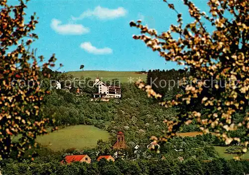 AK / Ansichtskarte Kunreuth_Oberfranken Berggasthof Pension Regensberg Kunreuth Oberfranken