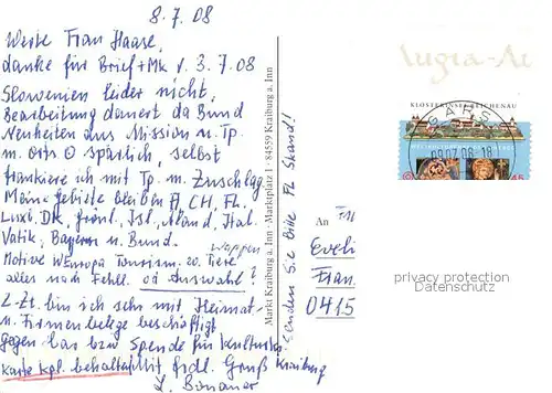 AK / Ansichtskarte Kraiburg_Inn Kirche Innpartien Schloss Teilansichten Kraiburg Inn