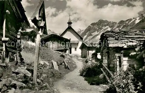 AK / Ansichtskarte Kuehmad_VS im Loetschental  Kuehmad_VS