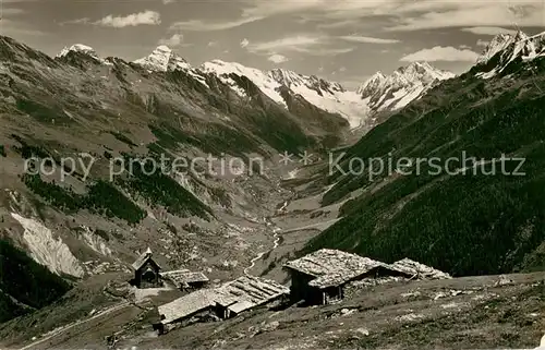 AK / Ansichtskarte Loetschental_VS Alp Faldum 