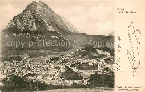 AK / Ansichtskarte Glarus_GL mit Glaernisch Glarus_GL