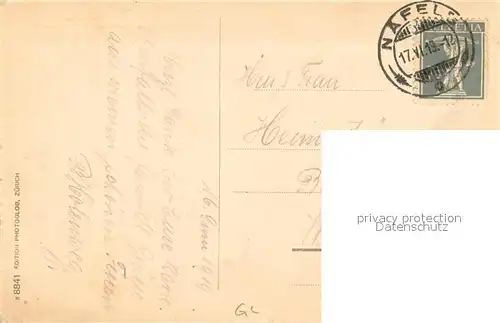 AK / Ansichtskarte Obersee_GL mit Bruennelistock Obersee_GL