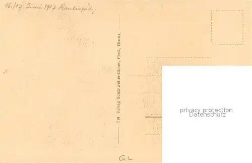 AK / Ansichtskarte Naefels Obersee mit Rautispitze Naefels