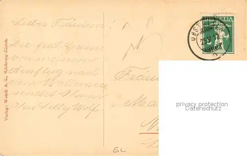 AK / Ansichtskarte Obstalden mit Kirche und Leistkamm Obstalden