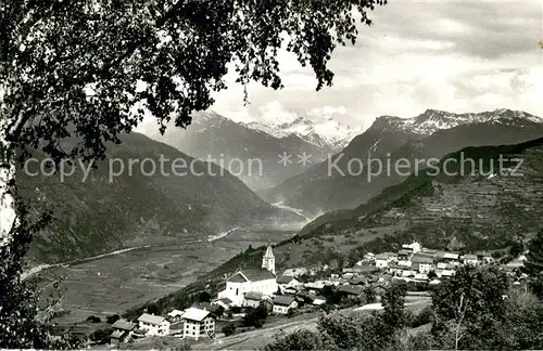 AK / Ansichtskarte Eischoll Panorama Rhonetal Eischoll