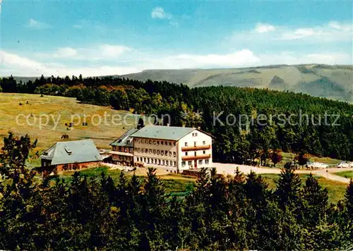 AK / Ansichtskarte St_Peter_Schwarzwald Berghotel Kandel Aussenansicht St_Peter_Schwarzwald