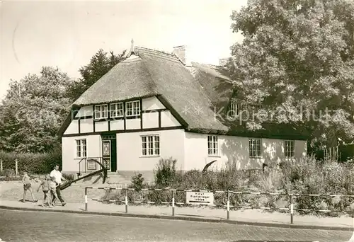 AK / Ansichtskarte Goehren_Ruegen Heimatmuseum Aussenansicht Goehren Ruegen