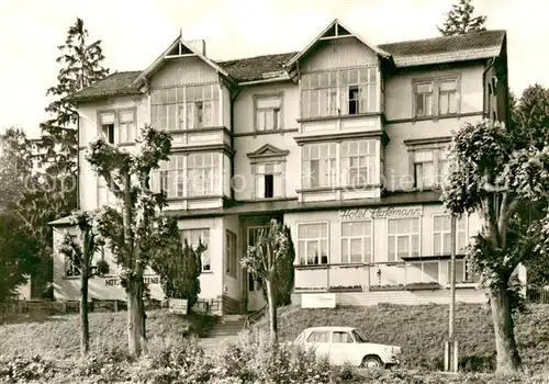 AK / Ansichtskarte Tabarz Hotel Flotzmann Aussenansicht Tabarz