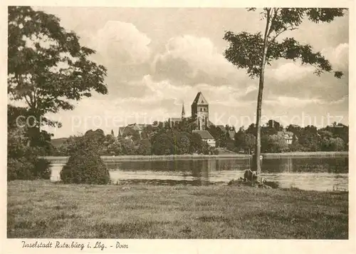 AK / Ansichtskarte Ratzeburg Inselstadt m. Dom Ratzeburg