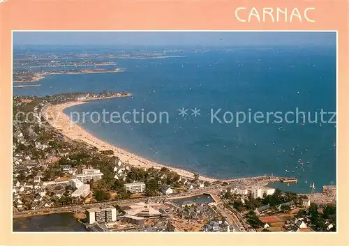 AK / Ansichtskarte Carnac_56 Fliegeraufnahme Kueste 