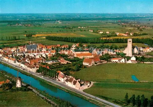 AK / Ansichtskarte Damme Fliegeraufnahme Panorama 