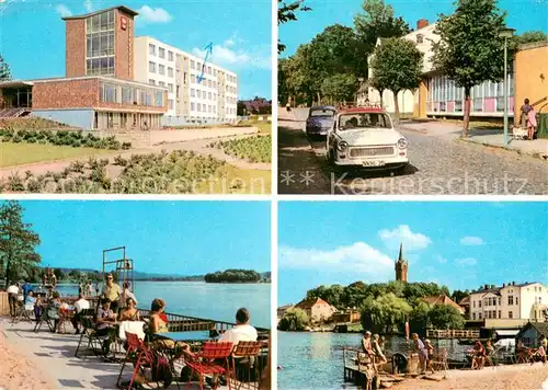 AK / Ansichtskarte Feldberg_Mecklenburg FDGB Erholungsheim Freundschaft Am Haussee Feldberg_Mecklenburg