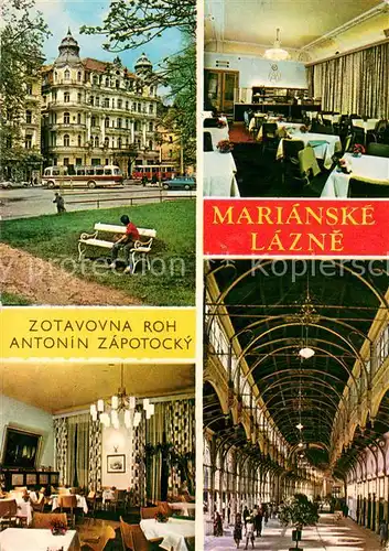 AK / Ansichtskarte Marianske_Lazne Zotavovna Roh Antonin Zapotocky Marianske_Lazne