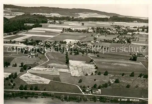 AK / Ansichtskarte Wohlen_BE Fliegeraufnahme Wohlen_BE