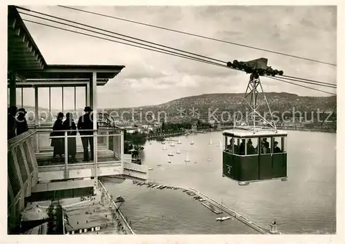 AK / Ansichtskarte Zuerich_ZH Schweizerische Landesausstellung 1939 Schwebebahn Zuerich_ZH