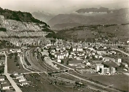 AK / Ansichtskarte Saint_Maurice_VS Vue aerienne Saint_Maurice_VS