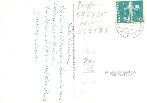 AK / Ansichtskarte Niedermuhlern_BE Ferienheim Battenholz 