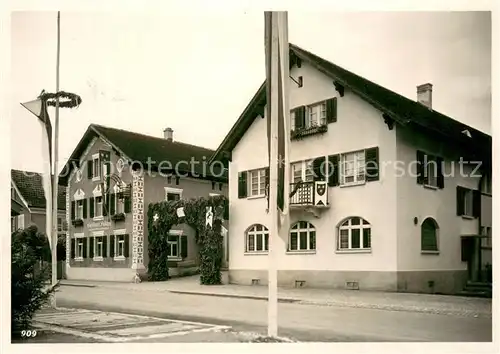 AK / Ansichtskarte Maienfeld_GR Gasthaus zur Falknis 