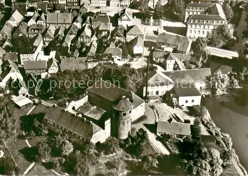 AK / Ansichtskarte Neustadt Glewe Fliegeraufnahme Neustadt Glewe