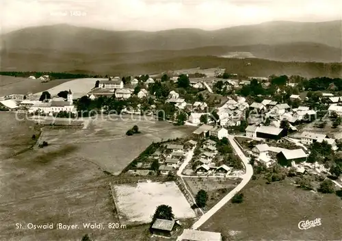 AK / Ansichtskarte St_Oswald_Sankt_Oswald Riedlhuette Fliegeraufnahme St_Oswald