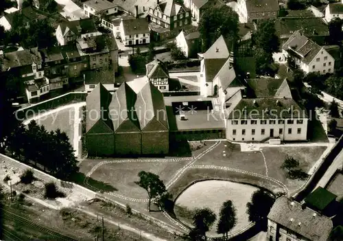 AK / Ansichtskarte Marienheide Kloster mit Wallfahrts und Pfarrkirche Marienheide