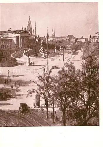 AK / Ansichtskarte Wien Parlamentsgebaeude Wien