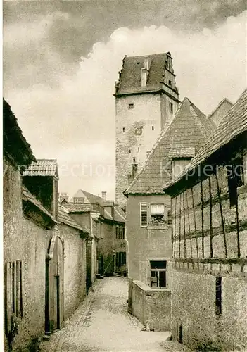 AK / Ansichtskarte Volkach Diebenturm Volkach