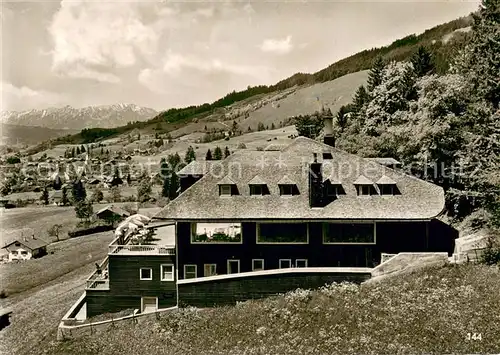 AK / Ansichtskarte Hindelang Erholungsheim Alpenhof Aussenansicht Hindelang