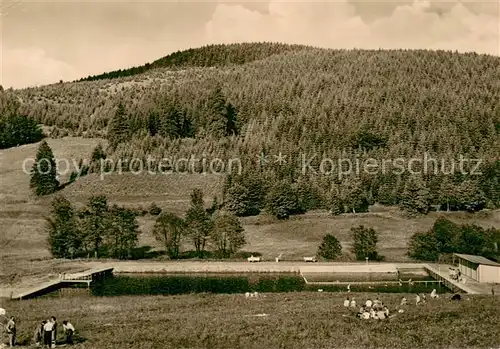 AK / Ansichtskarte Trautenstein_Harz Waldbad Trautenstein_Harz