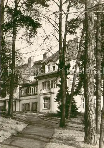 AK / Ansichtskarte Neufahrland Kliniksanatorium Heinrich Heine Hauptgebaeude Neufahrland