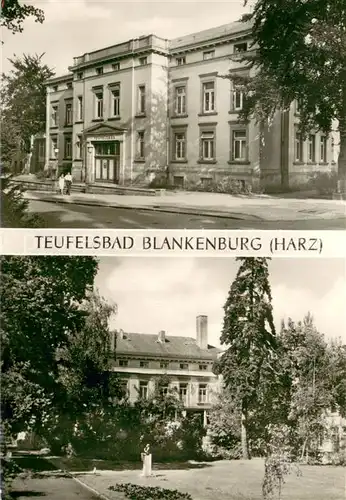 AK / Ansichtskarte Blankenburg_Harz Teufelsbad Aussenansichten Blankenburg_Harz