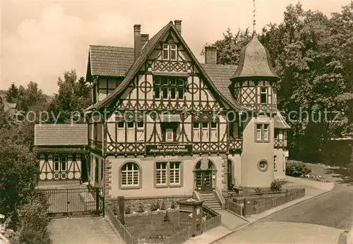 AK / Ansichtskarte Bad_Liebenstein Postamt  Bad_Liebenstein