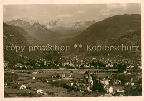 AK / Ansichtskarte Bolzano Panorama u. Berge Bolzano