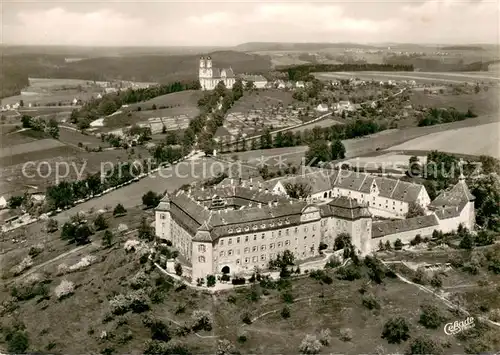 AK / Ansichtskarte Ellwangen_Jagst Fliegeraufnahme Ellwangen_Jagst