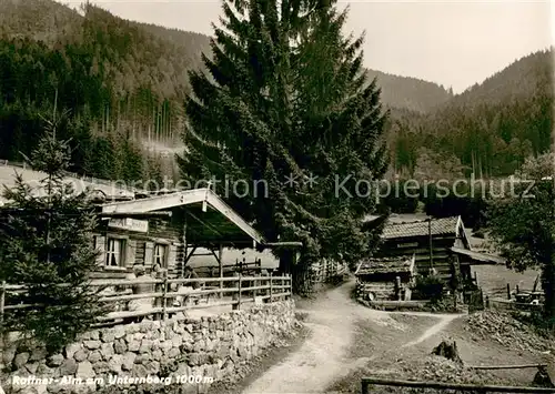 AK / Ansichtskarte Ruhpolding Raffner Alm am Unterberg Ruhpolding