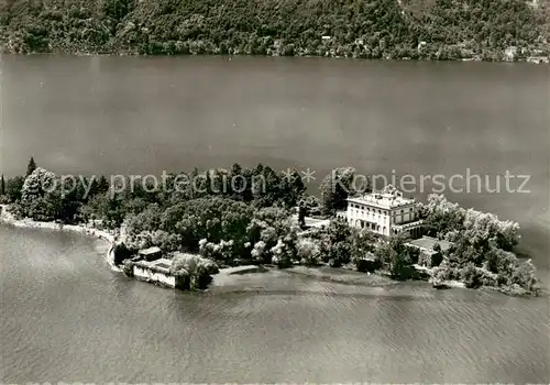 AK / Ansichtskarte Brissago_Lago_Maggiore Fliegeraufnahme Brissago_Lago_Maggiore