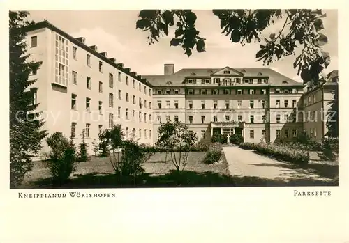 AK / Ansichtskarte Woerishofen_Bad Parkseite Woerishofen_Bad