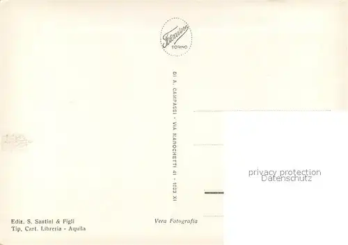 AK / Ansichtskarte Scanno_IT Panorama 